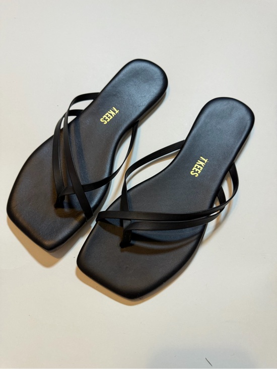 TKEES Shoes - TKEES Black Liri Strappy Sandal